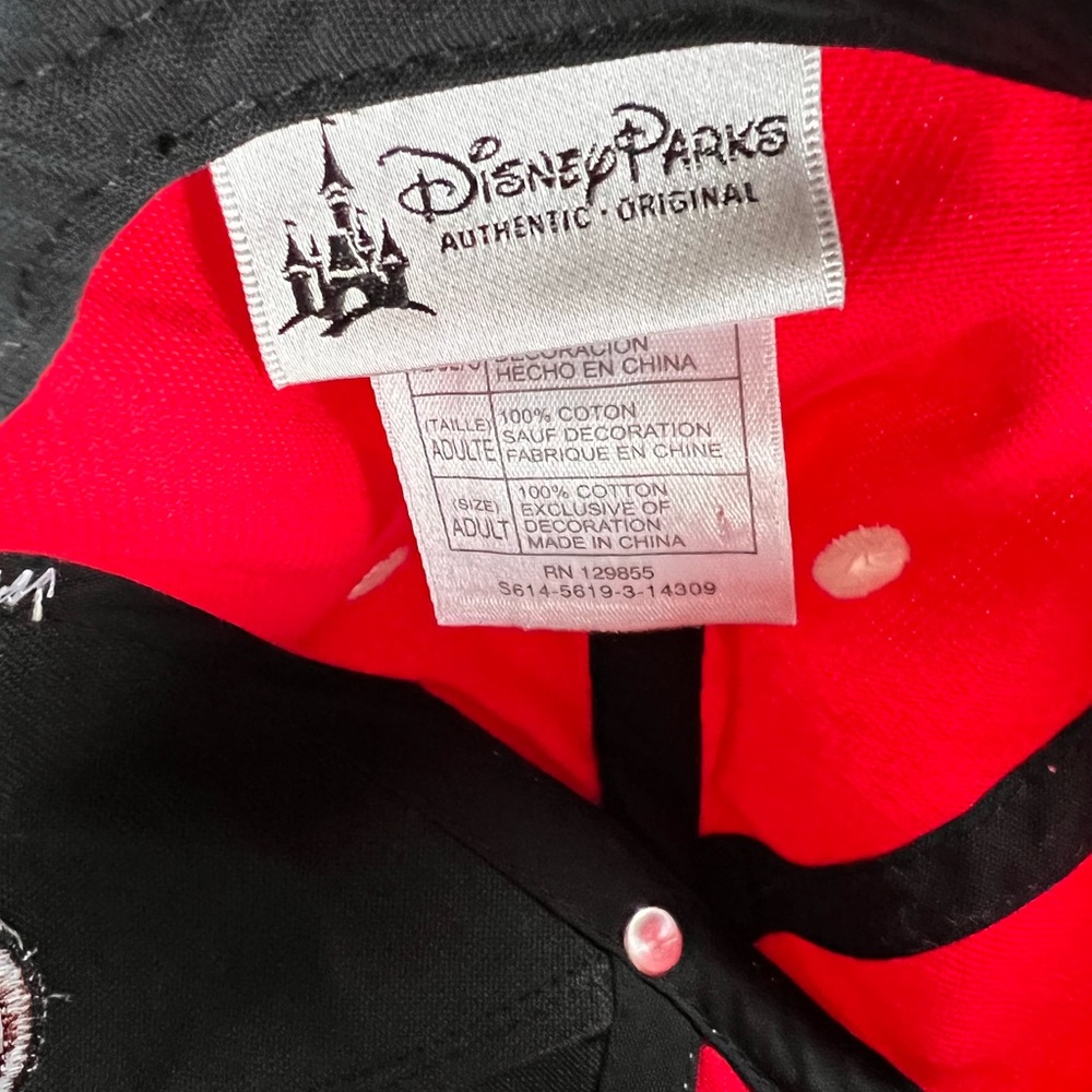 Disney Red Grumpy Hat - image 6